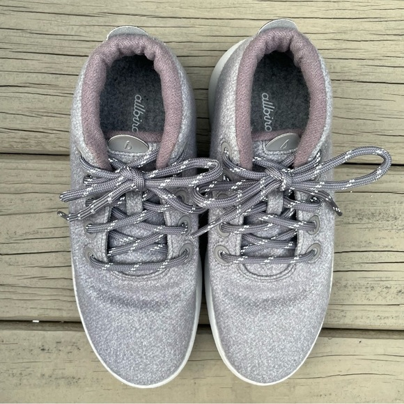 Allbirds Women's Wool Runner-up Mizzles - Medium Grey (Light Grey Sole) size 8 - Picture 9 of 16
